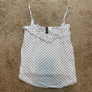 H&M Divided Polka Dot Top